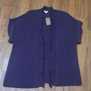 J.‎ Jill Purple Women's Cardigan Sweater  for women zise mp new.